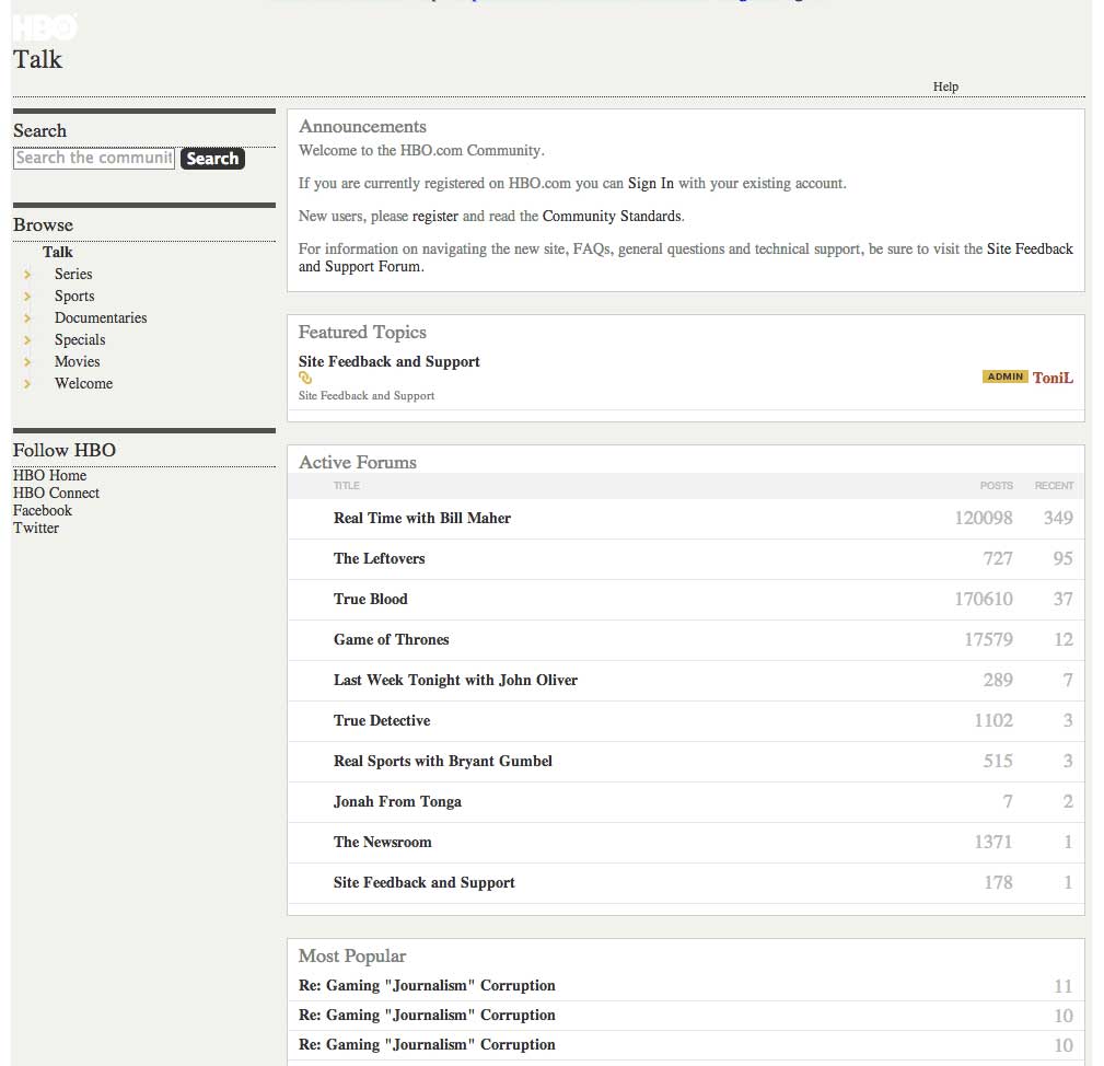 HBO – talk – default CSS