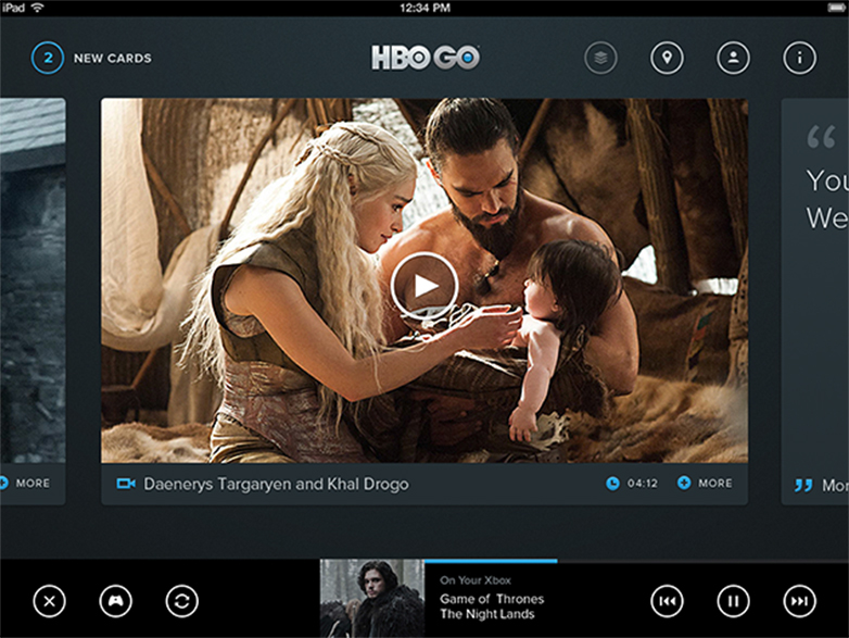 HBO – smartglass